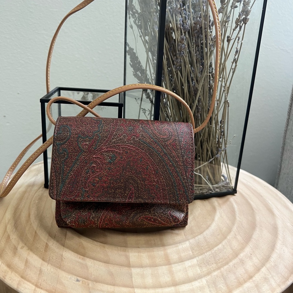 ETRO- Paisley Red and Brown Crossbody Bag
PRICED TO SELL